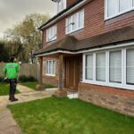 Picture showing a window cleaner