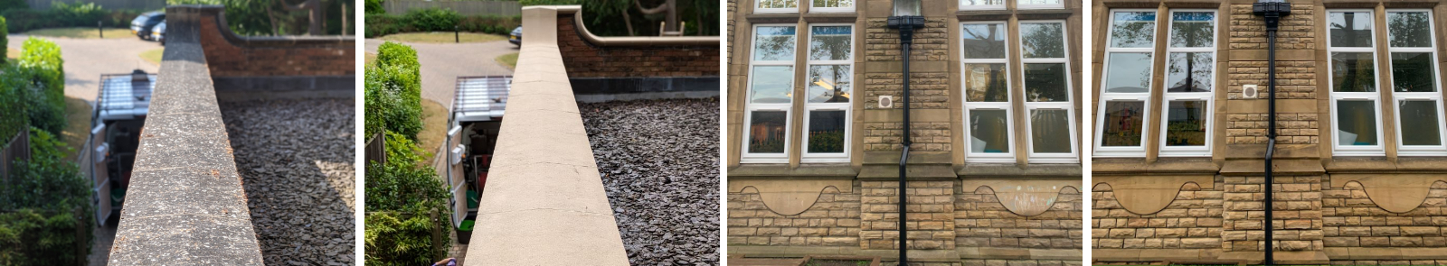 Before and After Stone Cleaning